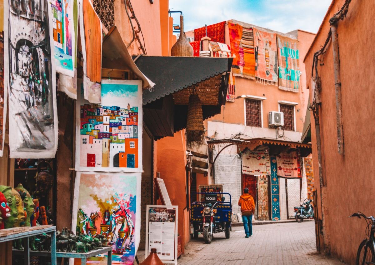 Marrakech city tour morocco through the vibrant medina souks and historic monuments