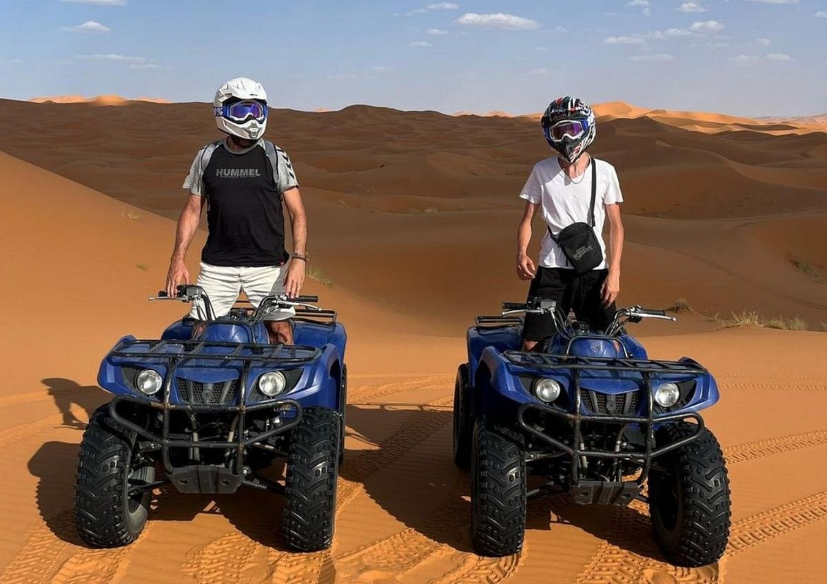 morocco desert tours 2 Morocco desert tours across the rolling dunes of Erg Chebbi at sunset with Go Morocco Vacation